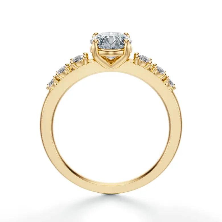 Pierścionek z dużym diamentem 1.0 ct SBPZ_021